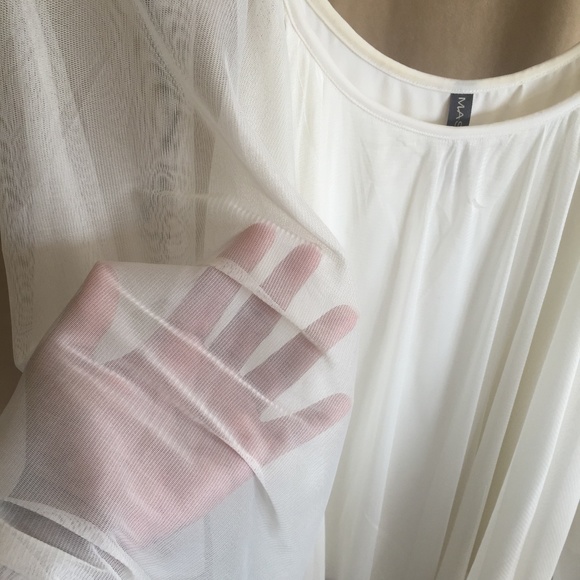 Massini Tank With Sheer Overlay 1X - Picture 11 of 16